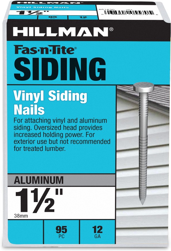 1-1/2-in 12 -Gauge Bright Ring Shank Siding Nails 95 -Per Piece