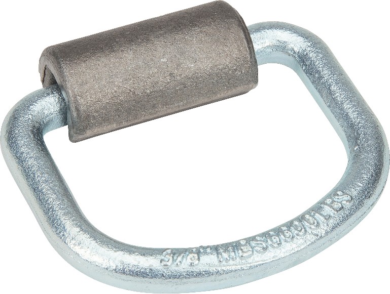 2.5 Inch Silver D-ring Ring