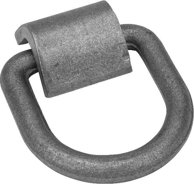 2.25 Inch Gray D-ring Ring