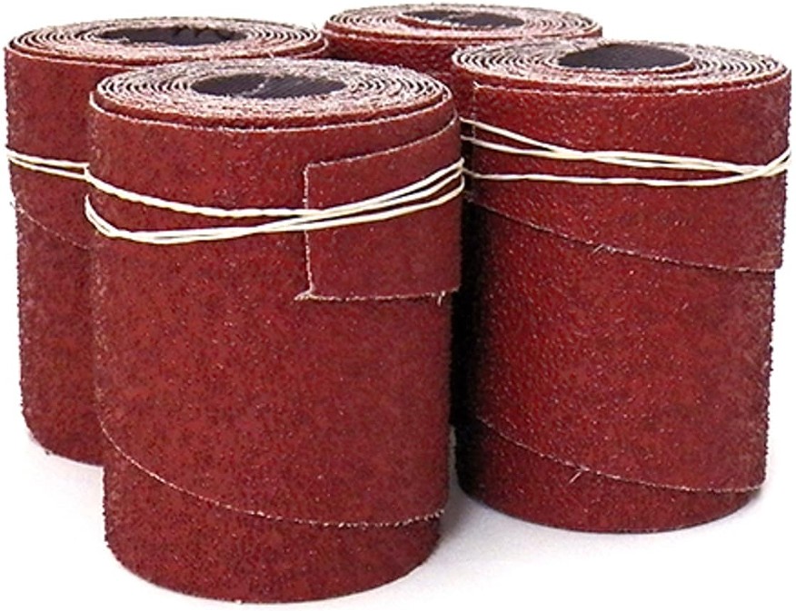 18-inch Ready-to-Wrap 4 -Piece Aluminum oxide 36 -Grit Roll Sandpaper