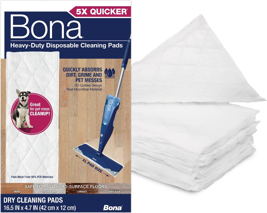 10 -Pack Microfiber Mop Pad