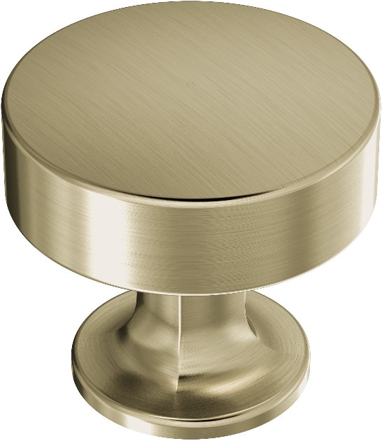 Everett 1-5/16-in Golden Champagne Round Contemporary Cabinet Knob