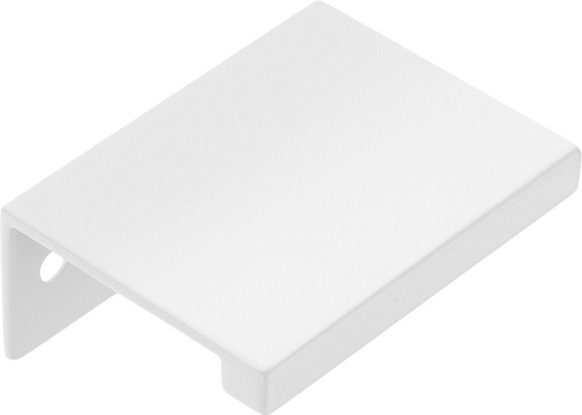 Ethan 1-1/2-in , 25 mm to 102 mm Center to Center Matte White Rectangular Edge Drawer Pulls