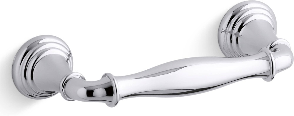 Devonshire 3-in , Polished Chrome Rectangular Handle Drawer Pulls