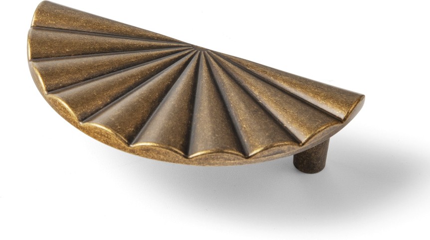 2-1/2-in , 64mm Center to Center Antique Brass Novelty Handle Drawer Pulls 6 -Pack