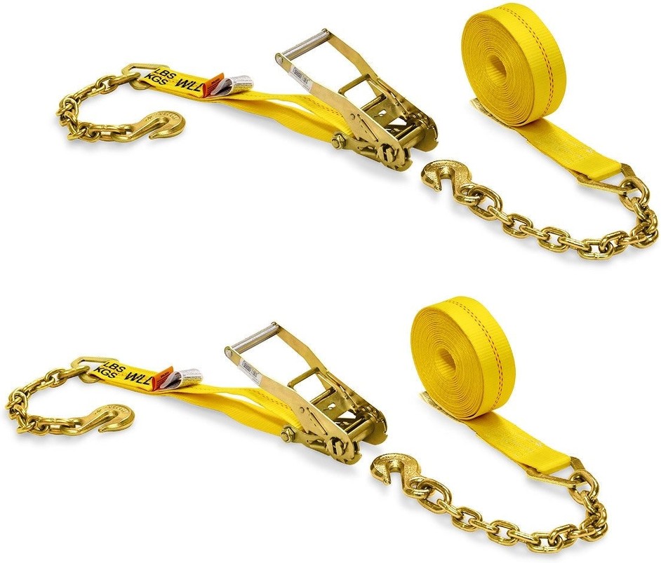 2-in x 27-ft Tie Down with S-hook 10000-lb Break Strength