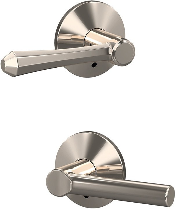 Custom Dempsey - Kinsler Polished Nickel Interior or Hall/Closet Dummy Door Handle
