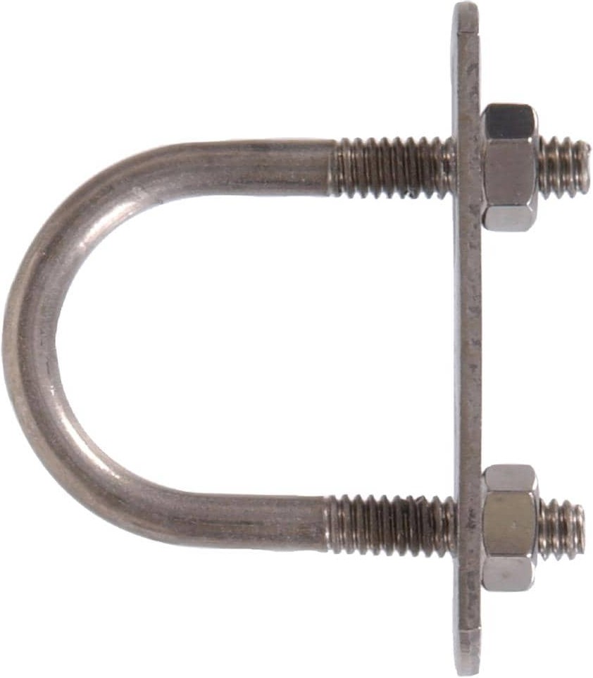 5/16-in 5/16-in x 3-1/2-in Stainless Exterior Coarse Thread U-bolt Bolt 4 -Count