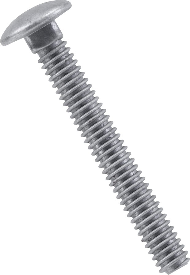 3/8-in x 2-in Galvanized Coarse Thread Exterior Carriage Bolt 140 -Count