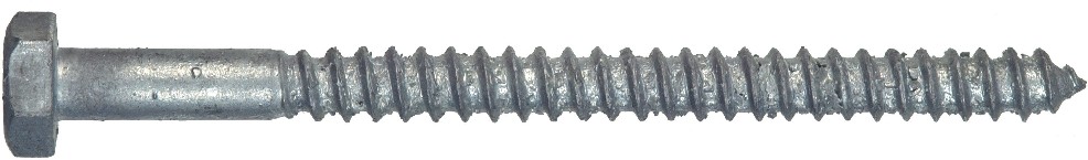3/8-in x 7-in Hot-Dipped Galvanized Hot-Dipped Galvanized Hex -Head Exterior Lag screws