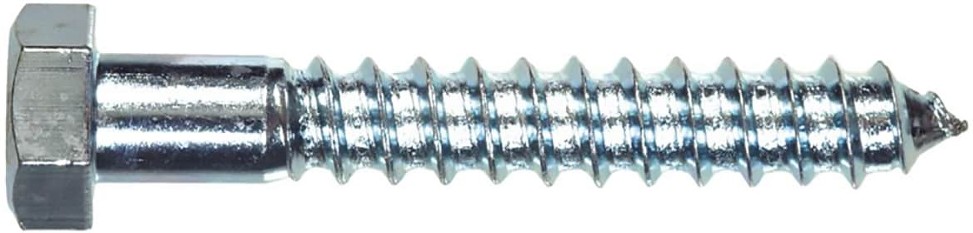 3/8-in x 6-in Zinc Zinc-Plated Hex -Head Interior Lag screws