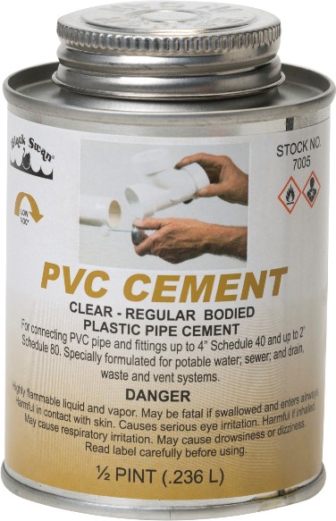 Black Swan 8-fl oz PVC cement