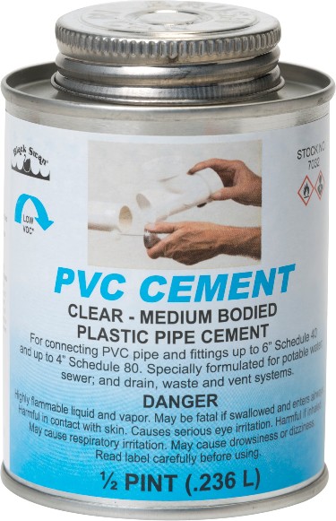 Black Swan 8-fl oz PVC cement