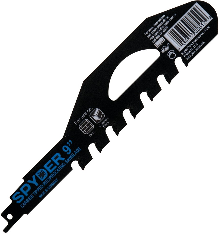 Masonry Carbide tooth 9-in 2 TPI Demolition Demolition Reciprocating Saw Blade