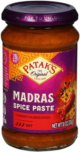 Curry Paste, Concentrated, Madras, Medium