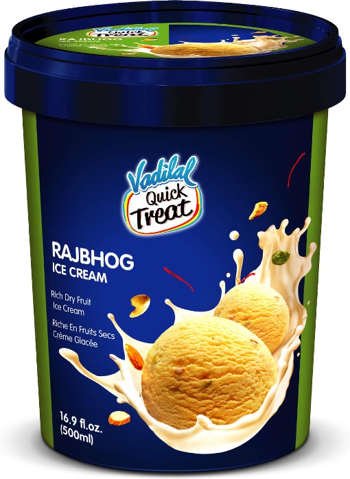 Quick Treat Rajbhog Kulfi Ice Cream 500ml