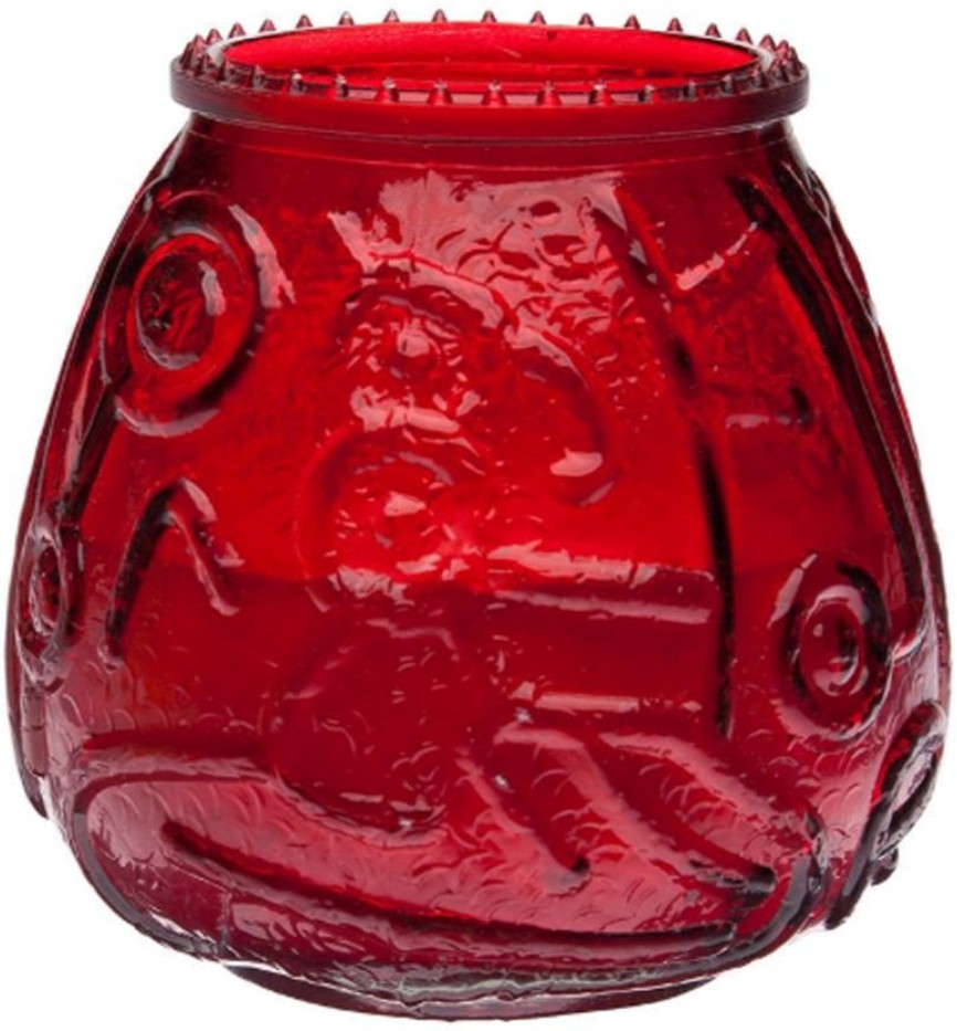 Euro Venetian Candle Red 2/6PK
