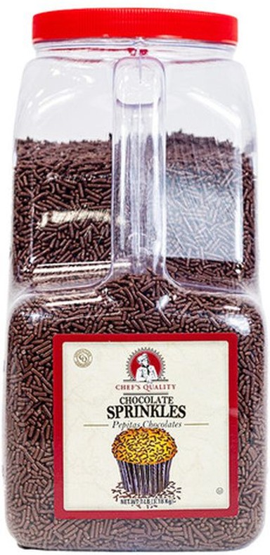 Chocolate Sprinkles - 7 lb Jar