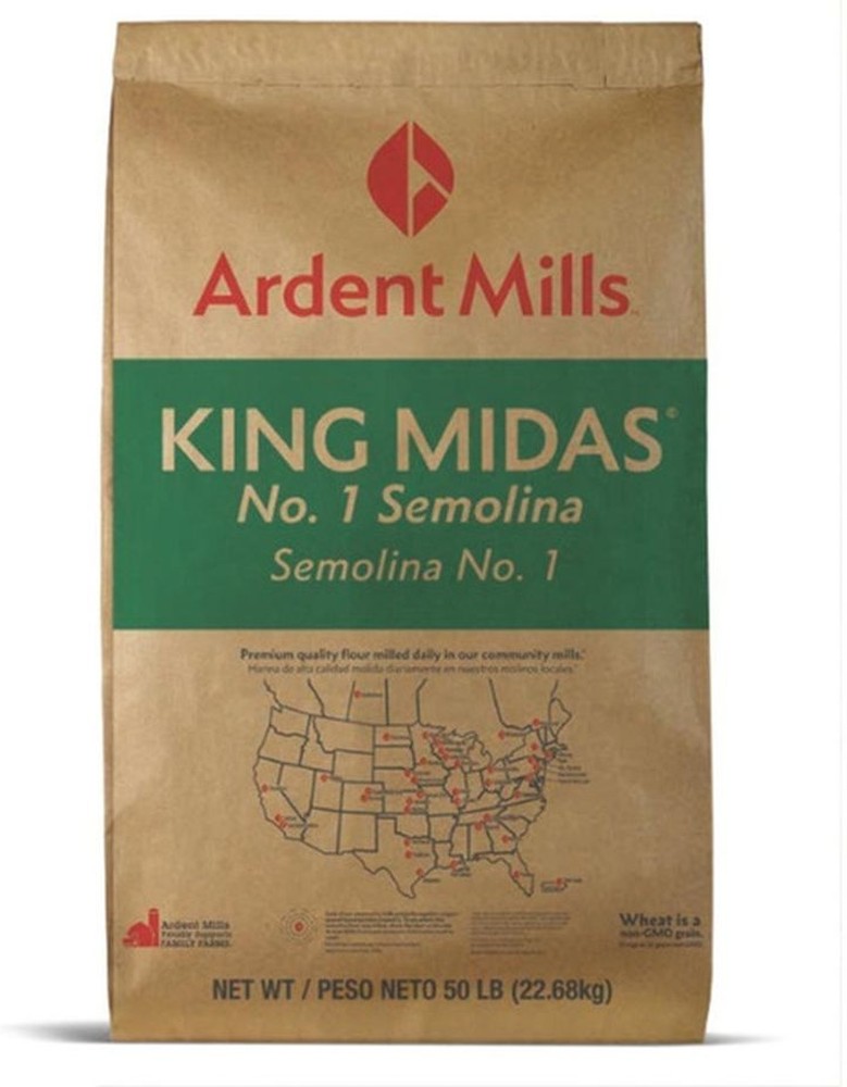 King Midas Semolina Flour - 50 lbs