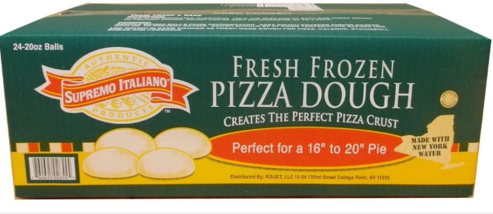 Frozen - 20oz. Pizza Dough Balls - 24ct. Box