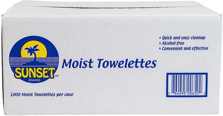 Wetnaps Moist Towelettes, 5x7 - 1000 ct