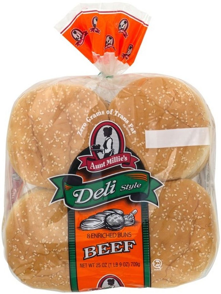 4" Seeded Hamburger Bun - 21 oz