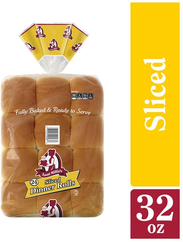 Sliced Dinner Rolls - 24/32 oz