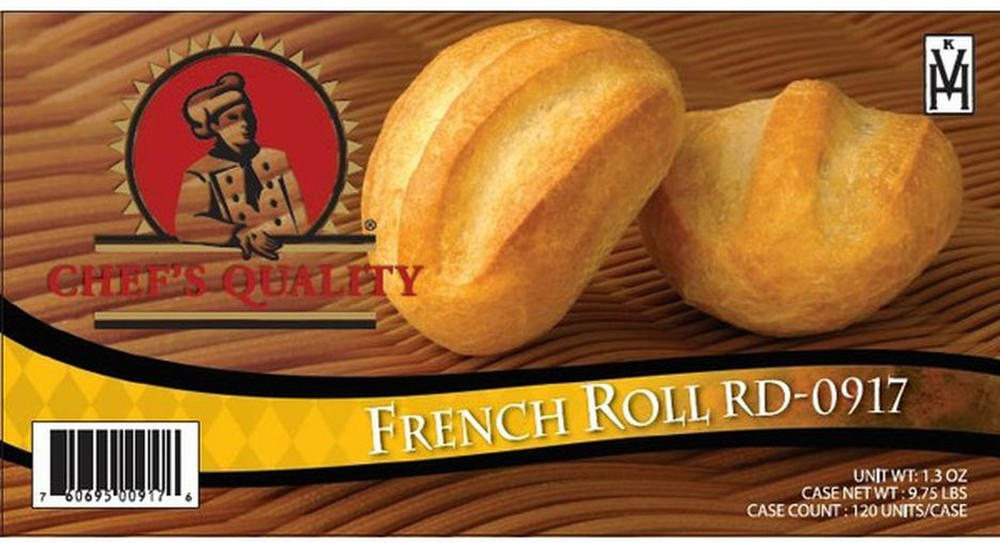 Frozen - French Dinner Roll - 120/1.3 oz