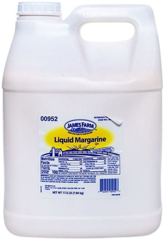 Zero Trans Fat Liquid Margarine - 17.5 lbs