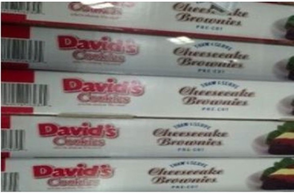 Frozen Cookies - Cheesecake Brownie - 24 ct