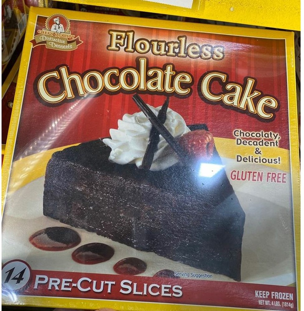 Frozen - Flourless Chocolate Cake - 14 slices