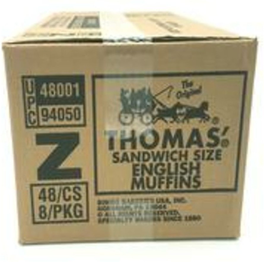 Frozen - Sandwich Size English Muffins - 6/8ct. Pack