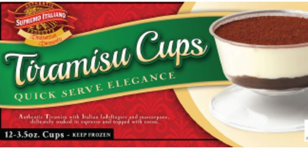 Frozen - Tiramisu Cups, 3.5 oz each - 12 ct