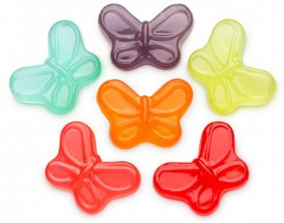 Mini Gummi Butterflies - 5 lb