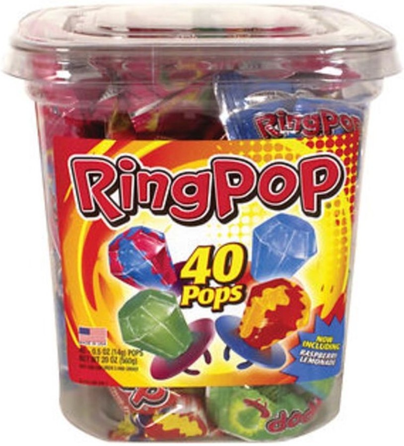 Ring Pop Canister - 40 ct