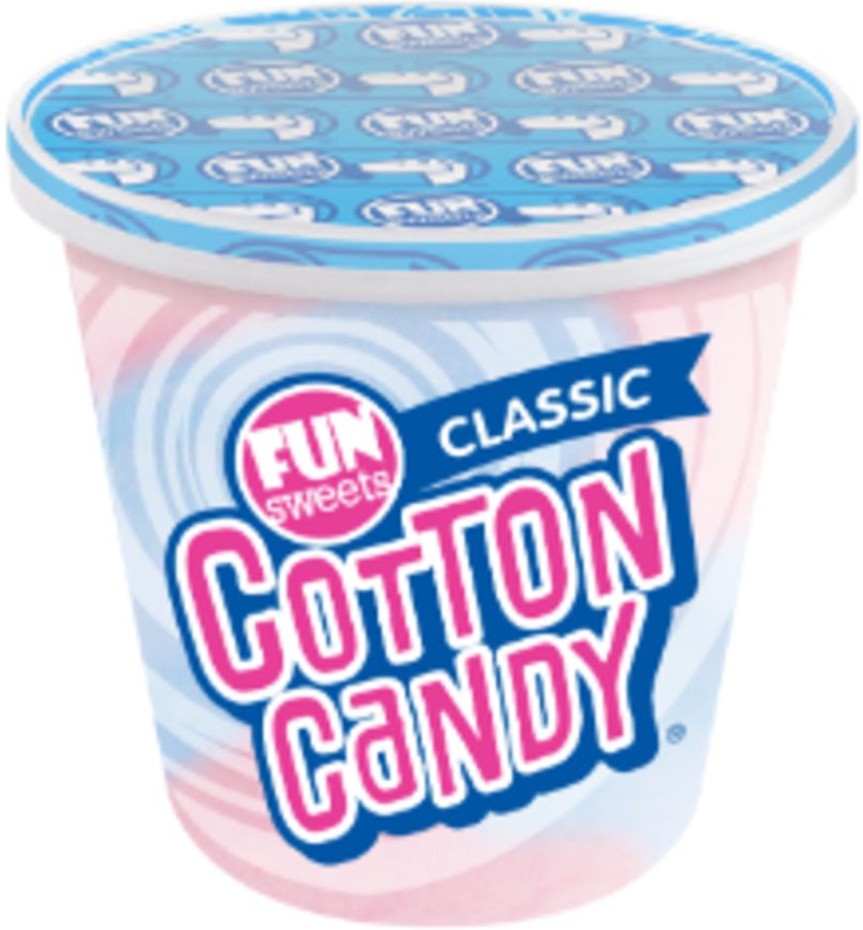 Classic Cotton Candy Can, 1.5oz - 12 ct