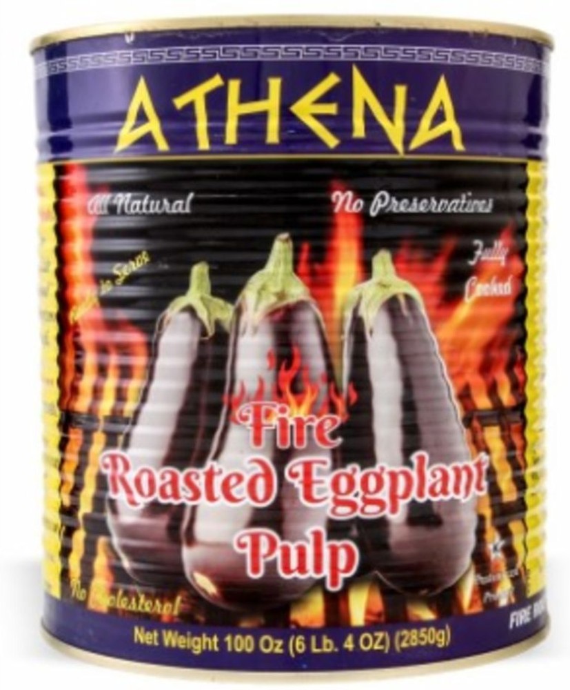 Fire Roasted Grilled Eggplant Pulp - 2 kg