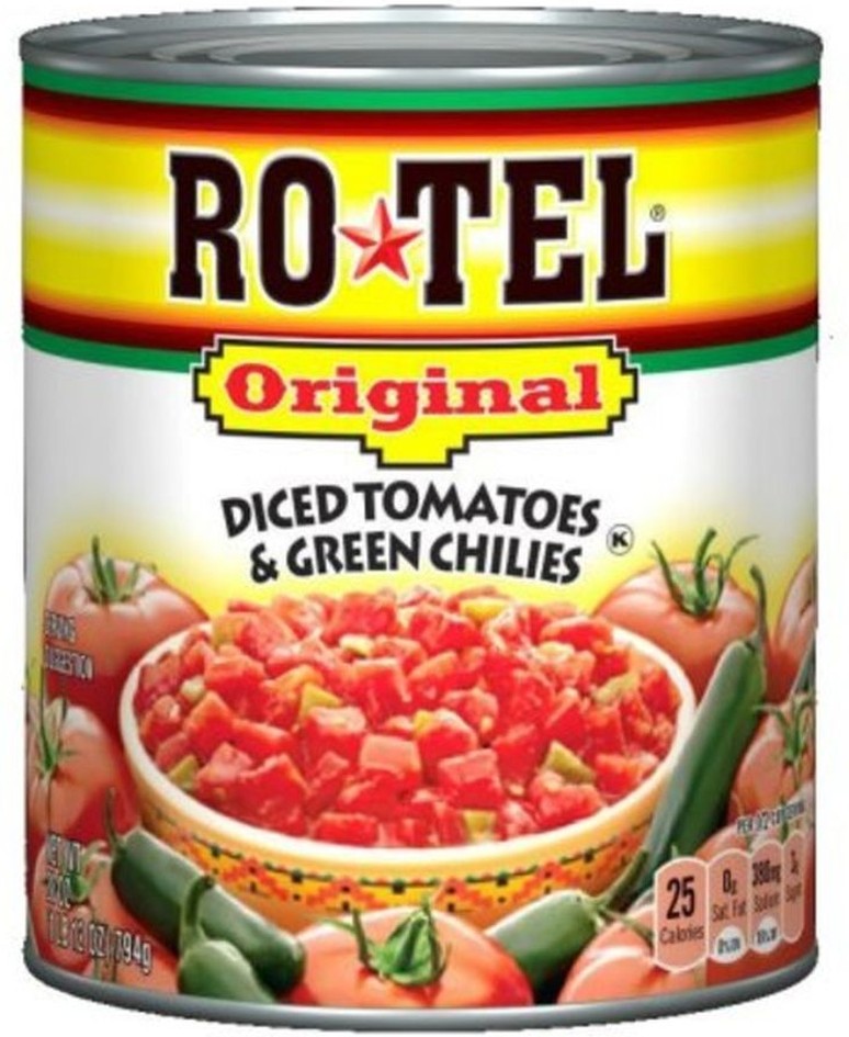 Diced Tomatoes & Chilies - 28 oz cans