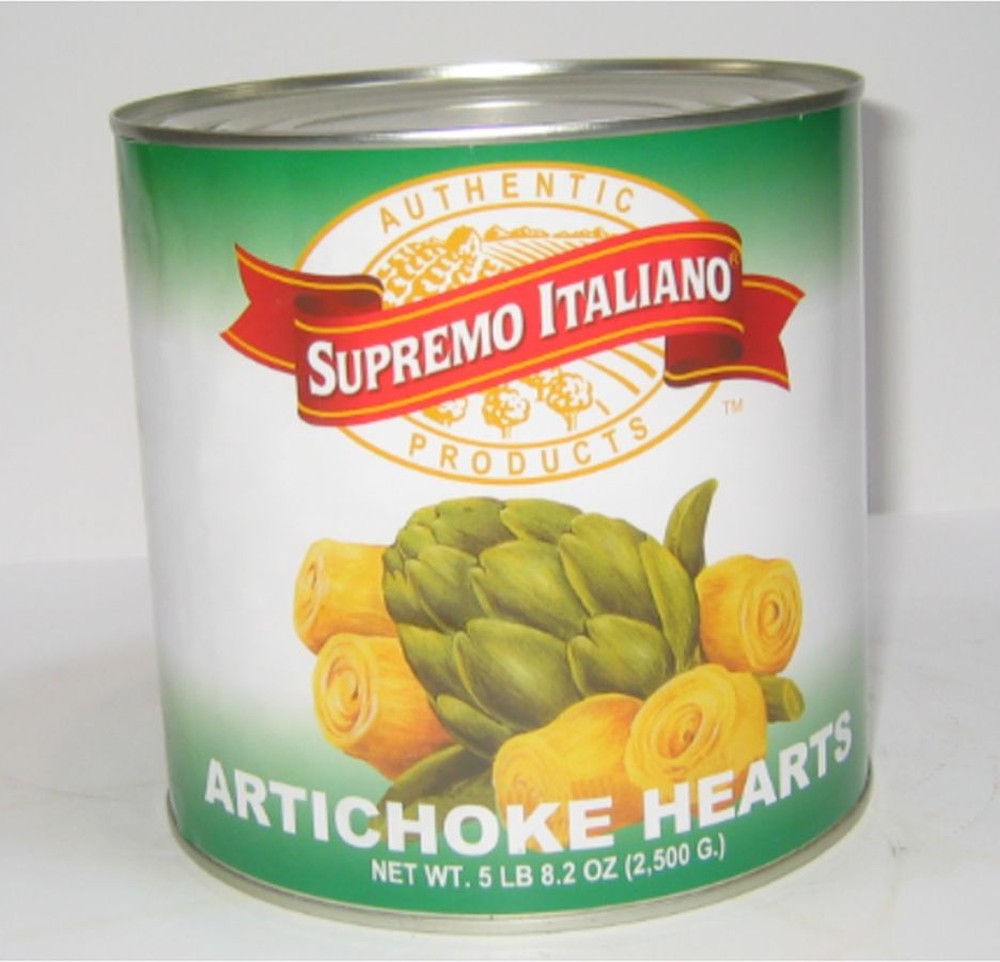 Whole Artichoke Hearts - 3 kg