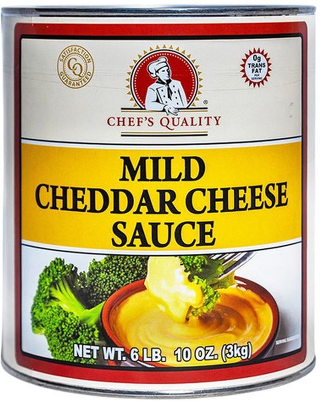 Mild Cheddar Cheese Sauce - #10 cans