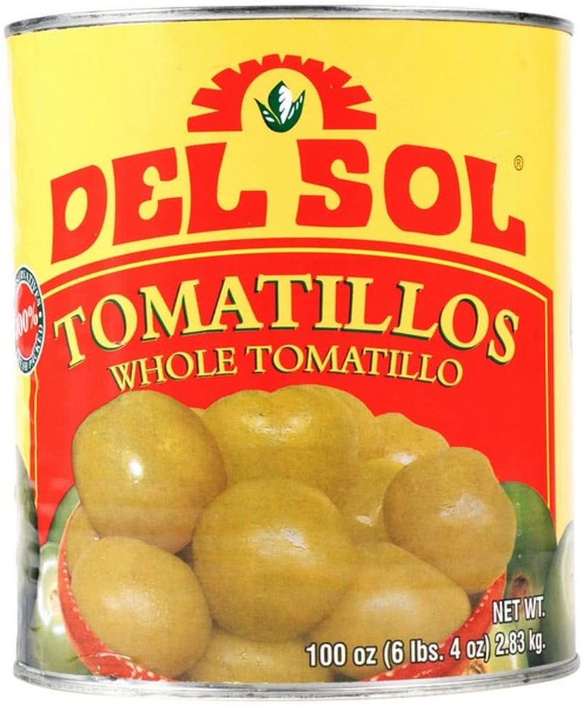 Whole Tomatillos - #10 Can