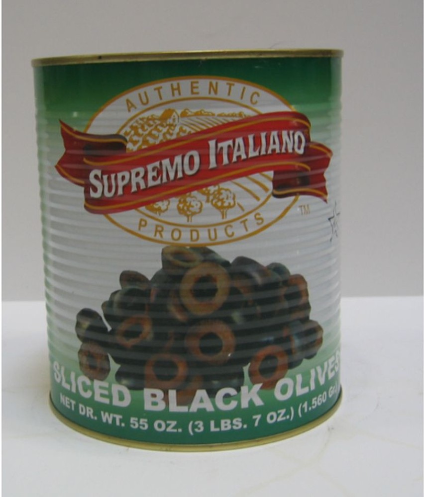 Sliced Black Olives - #10 cans