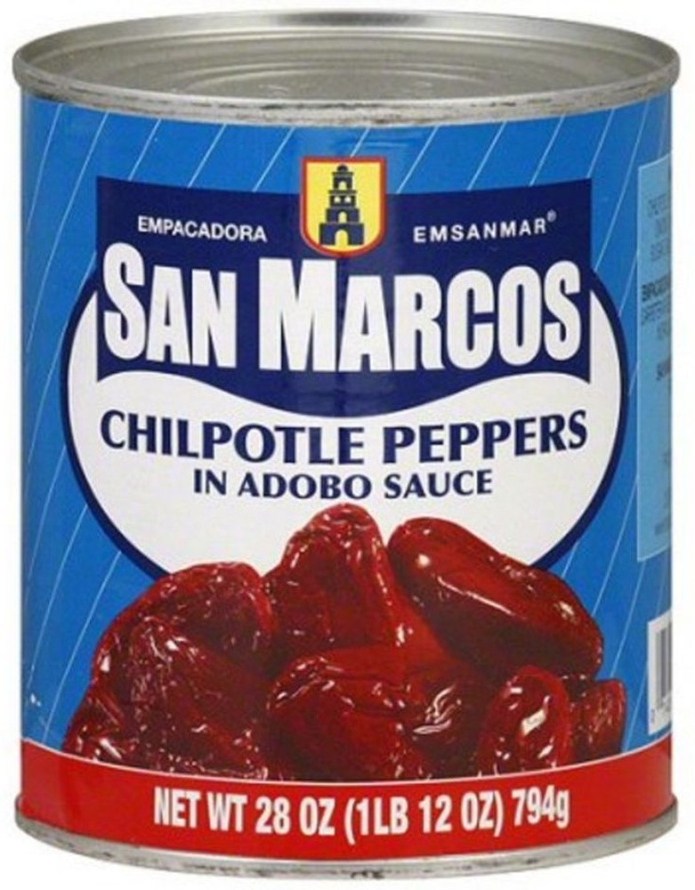 Chipotle Peppers in Adobo Sauce - 28 oz