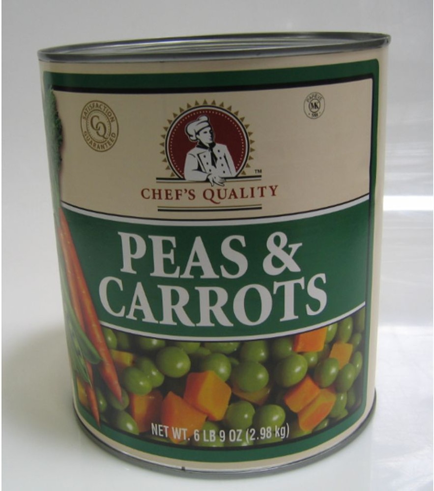 Peas & Diced Carrots - #10 cans