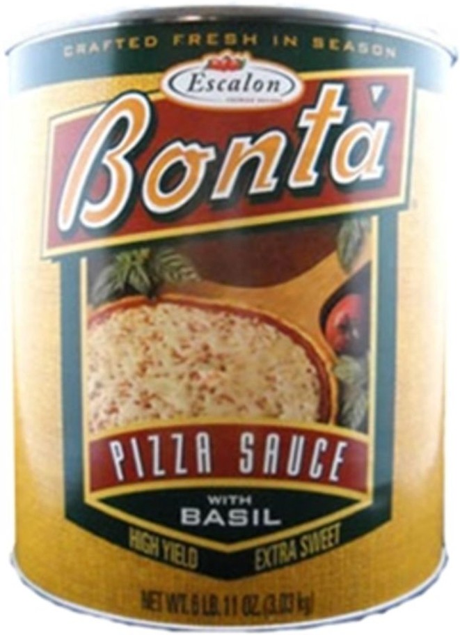 Pizza Sauce with Basil - #10 Cans