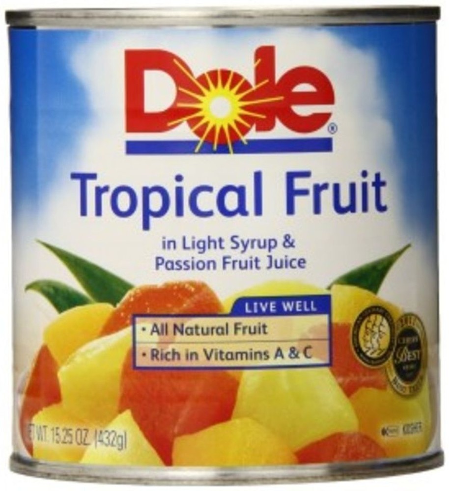 Tropical Fruit Salad in Light Syrup - #10 cans
