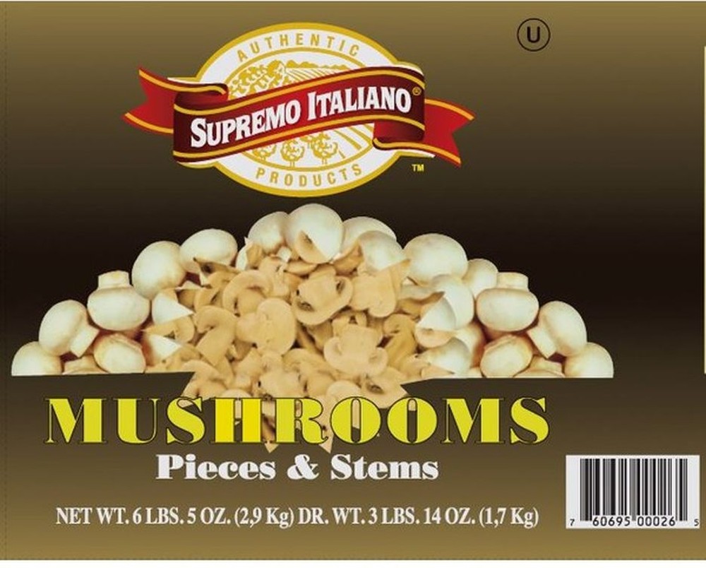 Mushrooms Pieces & Stems - #10 Cans