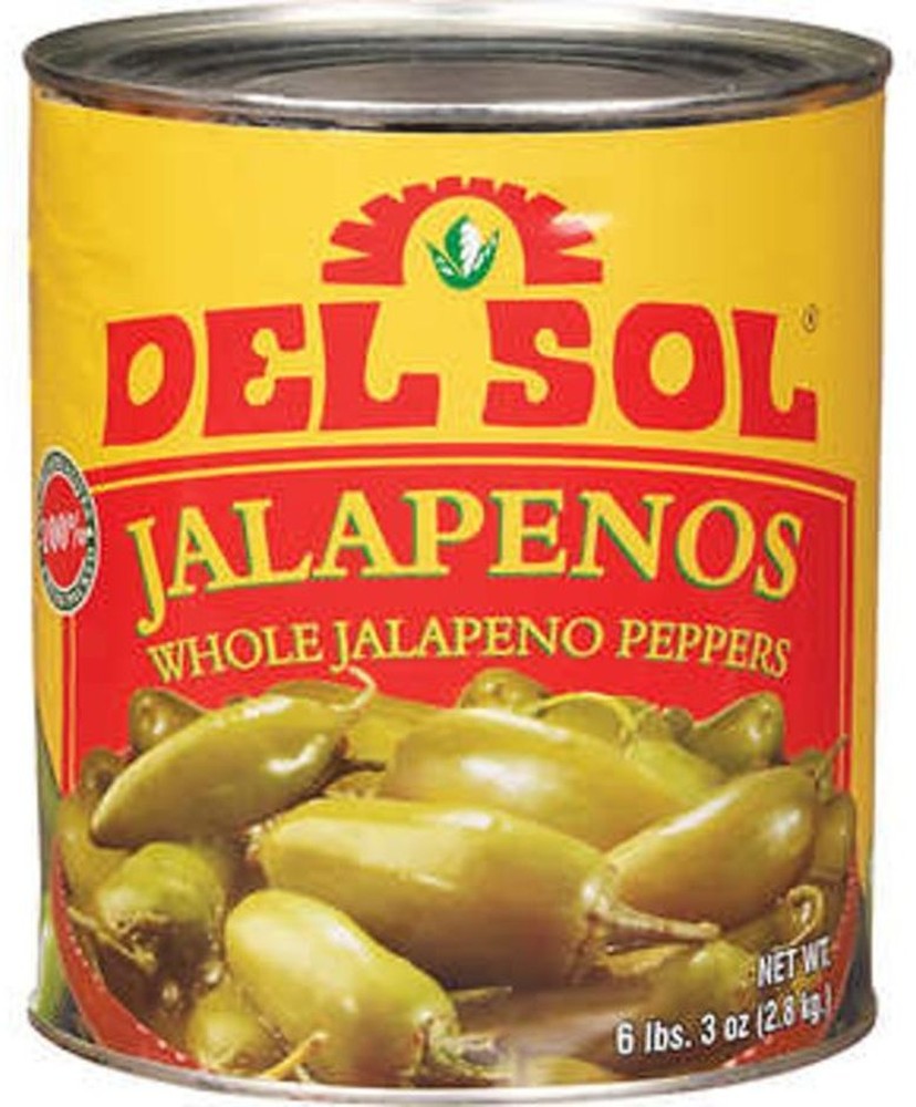 Whole Jalapeno Peppers - #10 can