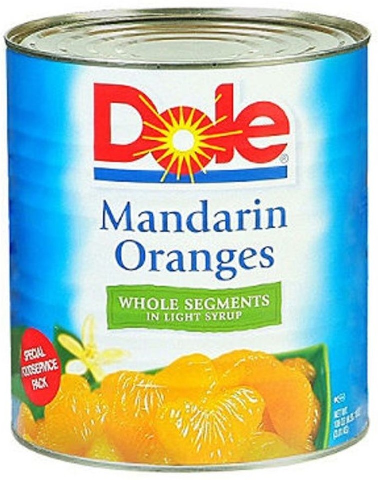 Mandarins in Light Syrup - #10 cans