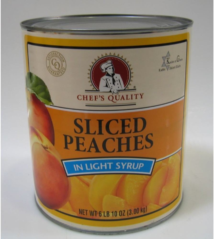 Sliced Peaches in Light Syrup - #10 cans